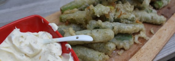 Beer Battered Asparagus