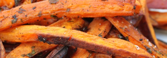 Just in Time for Football Season: Baked Brown Ale Soaked Sweet Potato Fries Just in Time for Football Season: Baked Brown Ale Soaked Sweet Potato Fries