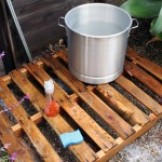 Homebrew Tip: Shipping Pallet Cleaning Station Homebrew Tip: Shipping Pallet Cleaning Station