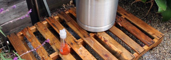 Homebrew Tip: Shipping Pallet Cleaning Station