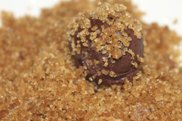truffle in sugar